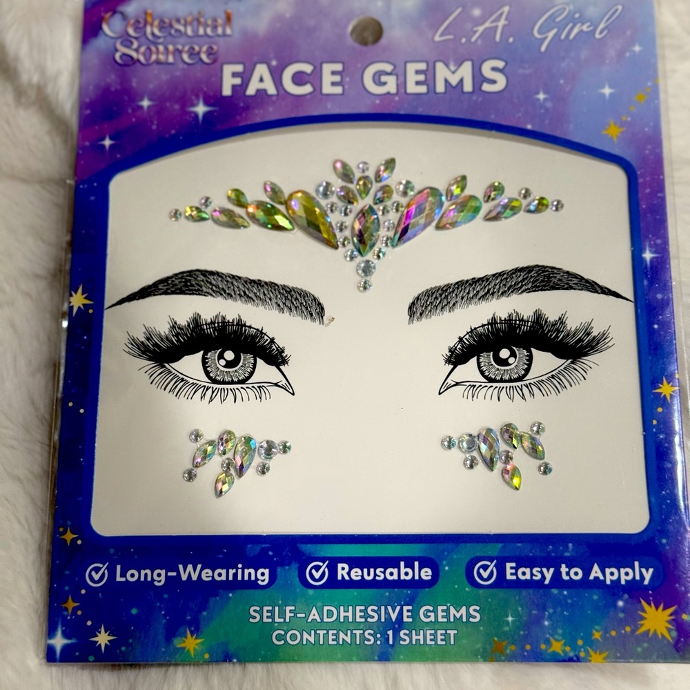Celestial Source Face Gems - Multicolor